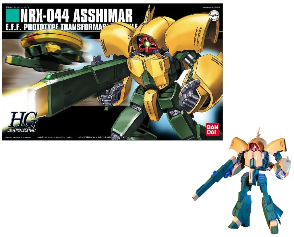 GUNDAM - HGUC 1/144 MS NRX-044 Asshimar  - Model Kit